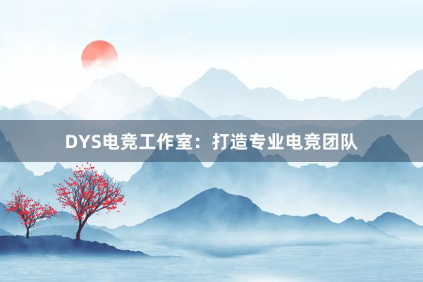 DYS电竞工作室：打造专业电竞团队